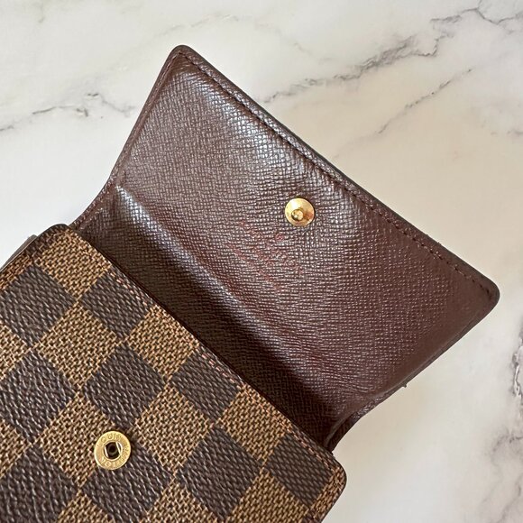 Louis Vuitton Damier Ebene Porto Monevier Cult Credit Bifold Wallet - Picture 5 of 6